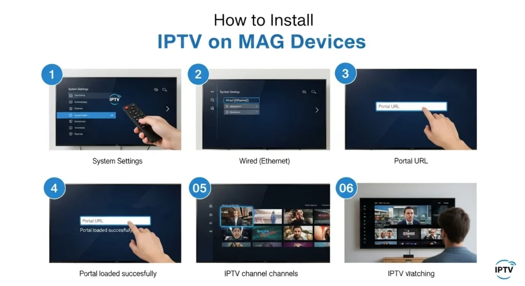 How To Install IPTV On MAG Devices