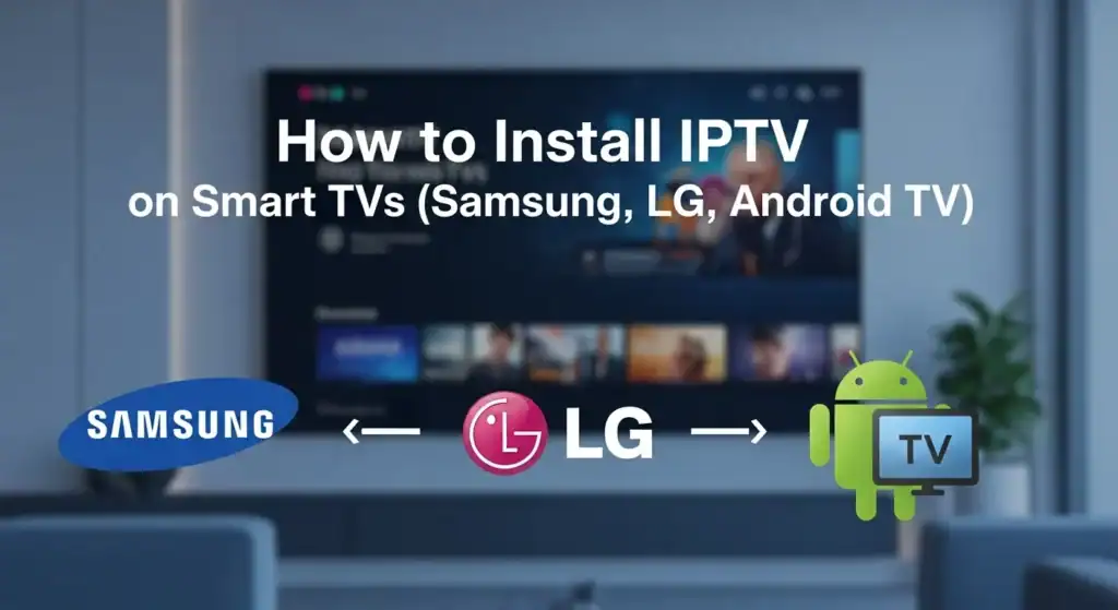 How To Install IPTV On Smart TVs Samsung LG Android TV