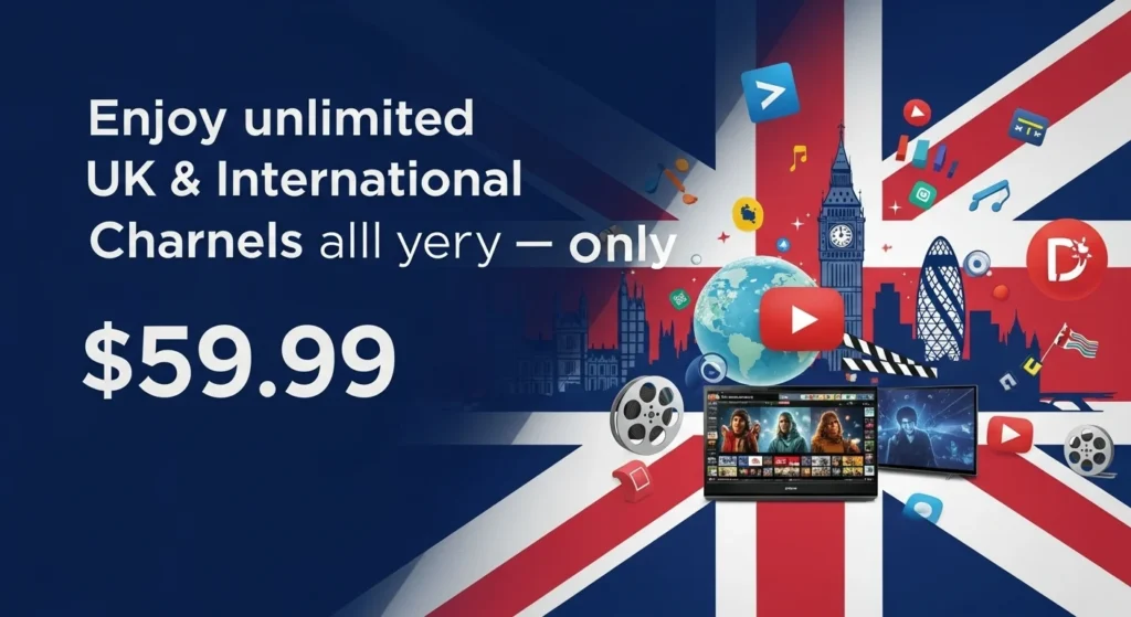 IPTV Trial UK – Watch 150K Channels In Ultra 8K Quality 1